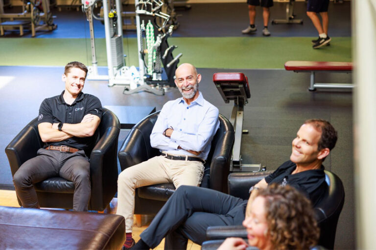 Dr. Skaggs and colleagues seated together